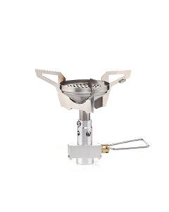 Camping Gas Mini Backpack Stove Silver