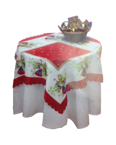 Christmas Table Cloth - 80x80cm (Xmas Party)