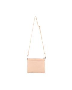 Pierre Cardin Ladies Leather Clutch Crossbody Shoulder Sling Bag - Blush