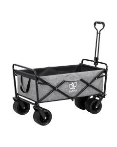 Beach Cart with Cargo Net - Grey