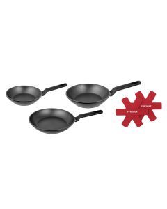 3-Piece Pyrolux Xtreme 20/24/28cm Non-Stick Frying Pan Set (Induction & Oven Safe)