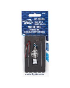 Size 8 Jarvis Walker Paternoster Mullet Rig with 14g Spring Sinker