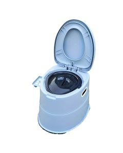 Compact Deluxe Portable Toilet for Camping & Travel