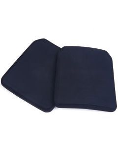 2pcs Weighted Plates for Strength Training and Outdoor Activities - 2.2lb (1.0kg)/pair, Black