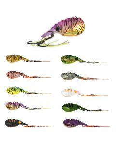 44mm TT Lures Switchprawn+ Metal Vibe Fishing Lure - 8gm Rigged Blade Lure