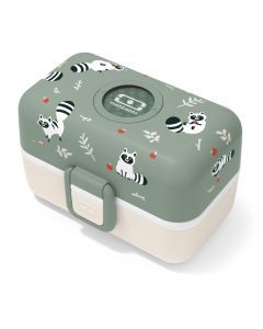 Monbento Mb Tresor Kids Bento Box - Raccoon