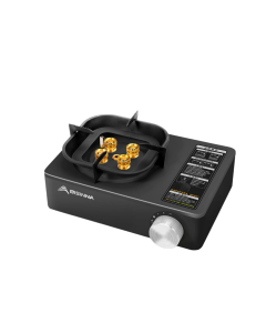 5800W Camping Gas Stove Overvoltage Protection Black