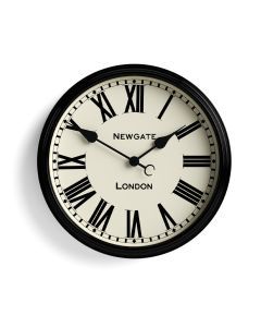 Newgate Spitalfields Wall Clock-Black