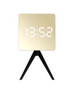 Newgate Space Hotel Droid Led Alarm Clock Black