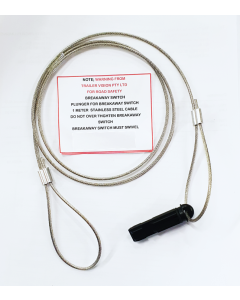 Stainless steel Breakaway Cable - 1 Meter