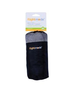 Microfibre Travel Towel Fast Drying Gym Sport Camping Swimming Hiking Workout - Grey
