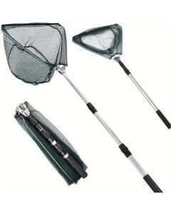 Ultra-Light Foldable Fishing Net with Telescopic Handle