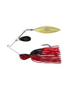 TT Lures 3/8oz Tornado+ Tandem Blade Spinnerbait Lure - BLOODY NIGHTMARE