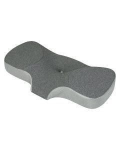 Dreamz Memory Foam Pillow Pillowcase Neck Shoulder Support Pain Cervical Grey