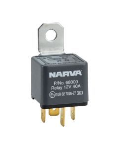 Narva 68000BL 12V 40A Normally Open 4 Pin Relay (Blister Pack Of 1)