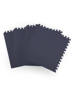 Bopeep EVA Foam Kids Play Mat Floor Kid Crawling Interlocking Home Navy 60x60