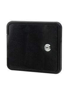 RV Flomaster Gravity/City Water Inlet Hatch - Black