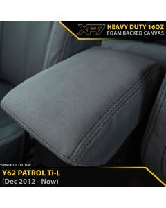 Nissan Y62 Patrol Ti-L Heavy Duty XP7 Canvas Console Lid