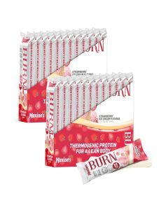 Maxines Burn Strawberry Ice Cream Bar 12x40g x2