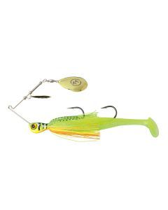 TT Lures 1/2oz Tornado+ Double Colorado Rigged Spinnerbait Lure - FIRETIGER