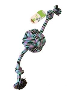 40cm Large Dog Rope Toy - Eco-Friendly Cotton with 11cm Knot (Heavy Duty)