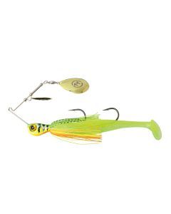 TT Lures 1oz Tornado+ Double Colorado Rigged Spinnerbait Lure - FIRETIGER