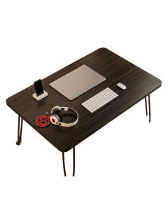 Foldable Wire Foot Study Desk - Black