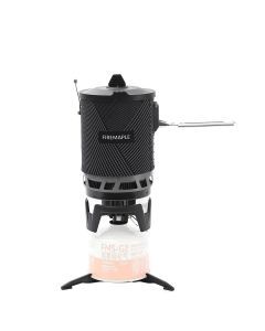 All-in-One Camping Stove with Piezo Ignition Black