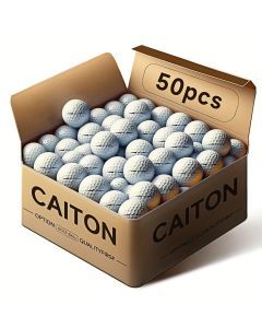 2-Ply Golf Balls with 332 Dimples (50pcs)