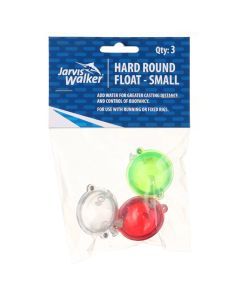 3 Pack of Jarvis Walker Small Hard Round Floats