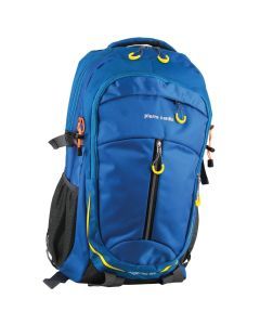 Pierre Cardin Mens Nylon Travel & Sport Large Backpack Bag - Blue