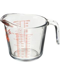 Anchor Hocking 1L/4-Cup Large Glass Measuring Jug - Clear