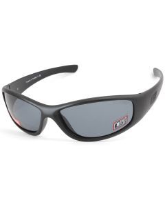 Dirty Dog Boofer Satin Black/Grey Polarised Men's Sports Sunglasses