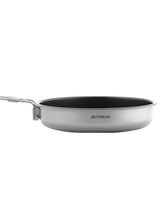 TERRAN Titanium Frying Pan - Ceramic Coated and Foldable