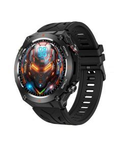 Men's Smart Fitness Watch Bluetooth Call (Black)