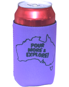 Purple Stubby Holder - Pour More & Explore