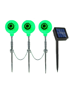 Halloween Eyeball Solar Stake Lights 20 LED Outdoor