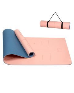 Centra Yoga Mat Non-Slip Fitness Exercise Workout Home Pilates & Floor Pink