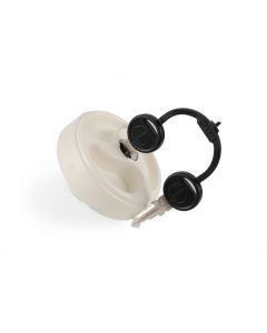 CAMEC Cap & Key - White