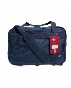 44L Leuts Foldable Duffle Sports Navy Blue Bag - School/Gym/Travel Duffel