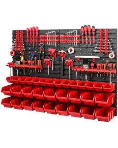 Tool Organizer Rack with Wrench & Drill Storage (39pcs)
