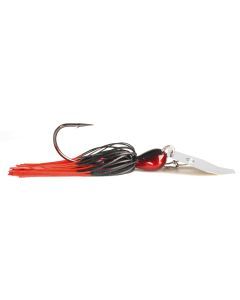 Zman 3/4oz Chatterbait Big Blade Skirted Jig Lure - BLOODY NIGHTMARE