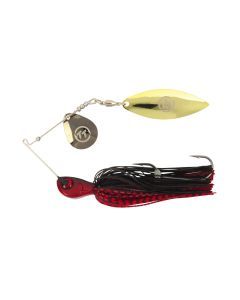 TT Lures 5/8oz Vortex+ Spinnerbait Fishing Lure - RED NIGHTMARE