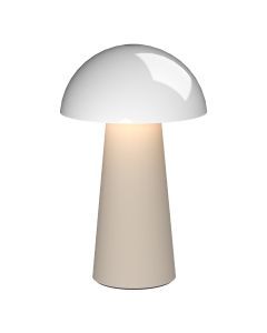Kreafunk Bello Lamp, Portable And Rechargeable - Ivory Sand