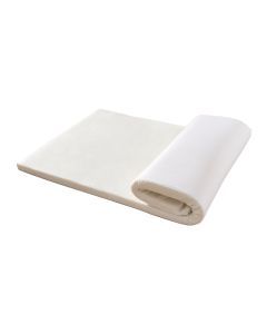 Dreamz 7cm Memory Foam Bed Mattress Topper Polyester Underlay Cover King