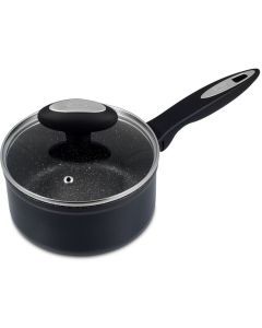 Zyliss Ultimate Forged 20cm/3L Non-Stick Saucepan w/ Lid Cover - Black