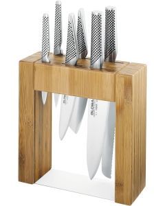 Global Ikasu 7-Piece Knife Block Set - Japanese Knives