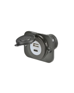 NARVA USB A + USB C SINGLE SOCKET F/ 81103BL