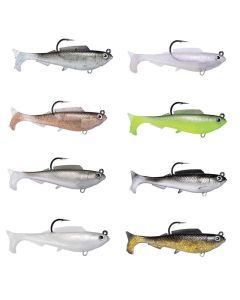 6 Inch Zman HerculeZ Soft Swimbait Fishing Lure - Rigged Soft Plastic Swimbait