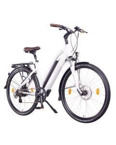 NCM Milano Trekking E-Bike, City-Bike, 250W, 48V 13Ah 624Wh Battery [White 28"]